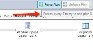 Can I Force A Hinted Plan with Query Store in SQL Server 2016?