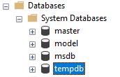 How to Spell and Capitalize tempdb for SQL Server